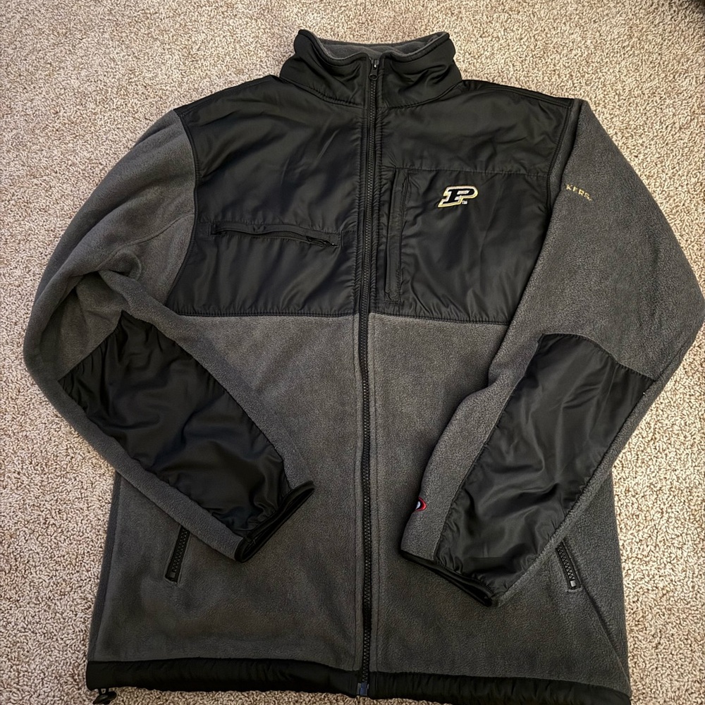Pro Player Purdue Boilermaker Fleece Jacket Full Zip